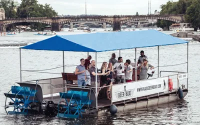 Beerboat: Pivní projížďka šlapadlem na Vltavě