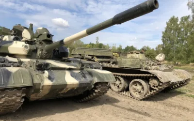 Řízení tanku T-55 a BVP-1 + střelba na střelnici