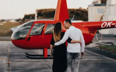 Romantický let vrtulníkem pro 2