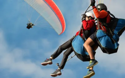 Tandem paragliding pro 2 osoby