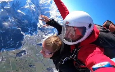 Tandemový seskok padákem v Rakousku: Zell am See