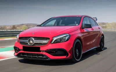 Zážitková jízda vozem Mercedes-Benz A AMG 45