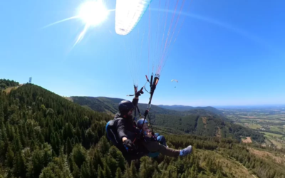 Tandem paragliding po celé ČR jako dárek